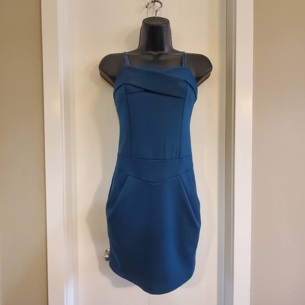 Vero Moda Teal Bodycon Dress